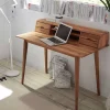 110x58 Schreibtisch Sekretär aus Holz - Eyes