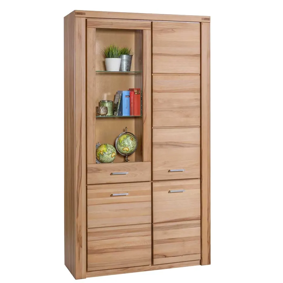 108x200cm Wohnzimmerschrank aus Kernbuche - Uhelia