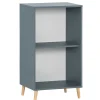 51x93x41 2 Fächer Büroregal in Petrol Blau - Baiamare