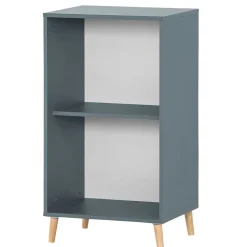 51x93x41 2 Fächer Büroregal in Petrol Blau - Baiamare