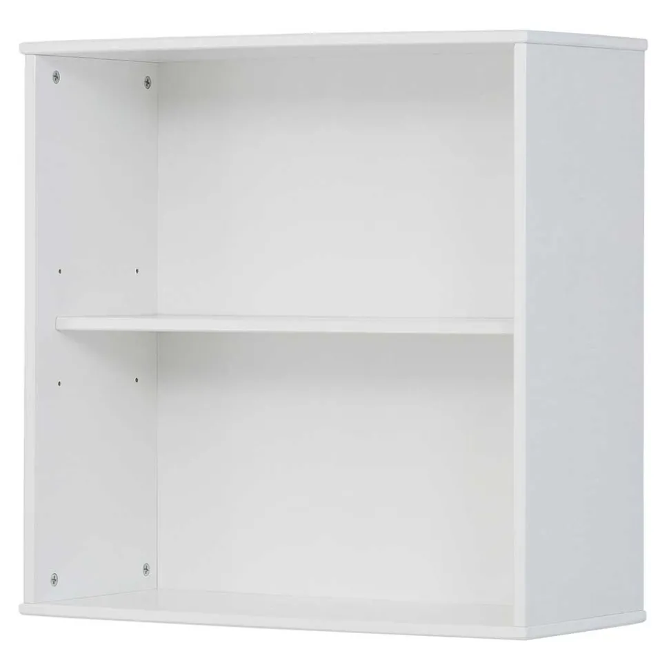 65x65x28 2 Fächer Wandregal in Weiß - Slogdan