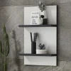 40x62x12 Bad Hängeregal mit 2 Böden - Ingmesan