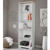 75x180x30 Bücher Regal mit fünf Fächern - Akedra