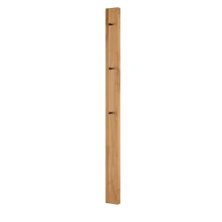 12x163x5 cm Garderobenpaneel aus Asteiche Massivholz - Sotunes