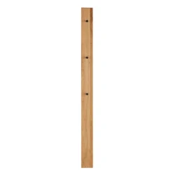 12x163x5 cm Garderobenpaneel aus Asteiche Massivholz - Sotunes