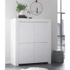 110x140x42 cm Highboard in Weiß lackiert - Mikes