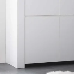 110x140x42 cm Highboard in Weiß lackiert - Mikes