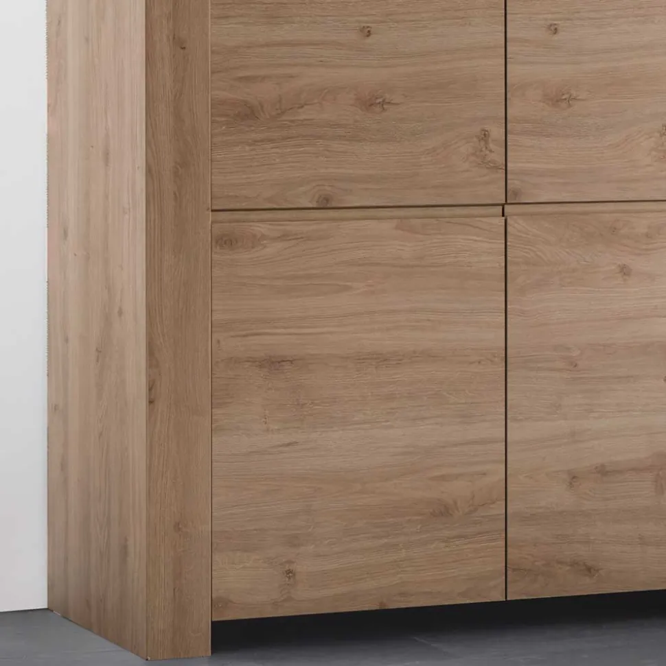 110x140x42 cm Highboard 4-türig - Karika