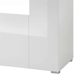 144x82x40 cm Hochglanz Sideboard in Weiß - Timmona