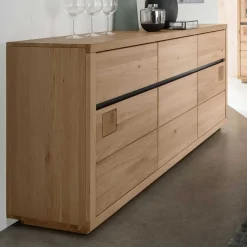 175x85x45 cm Massivholz Sideboard auf Sockel - Embleys