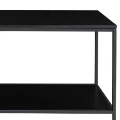 100x45x36 cm Regal TV Tisch in Schwarz - Mapsy