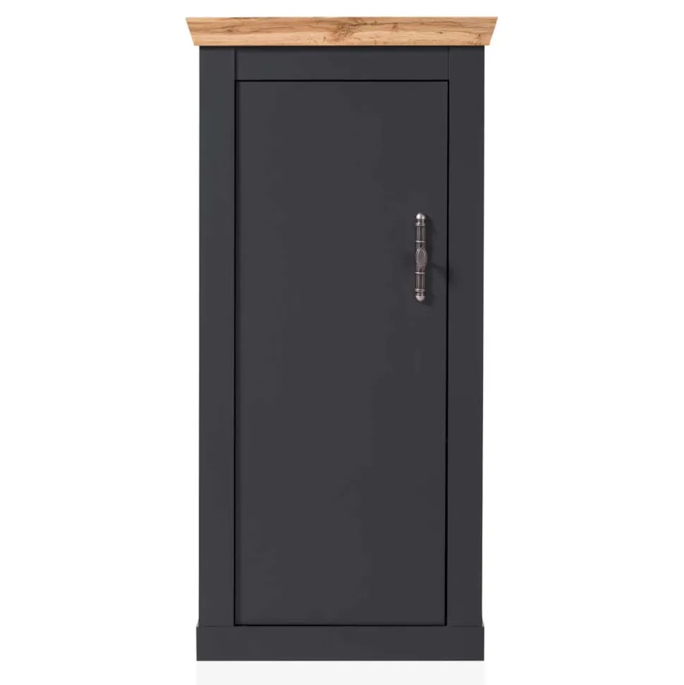 72x146x38 cm 1-türiger Landhausschrank modern - Lionel