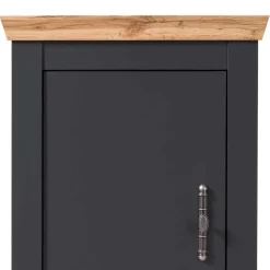 72x146x38 cm 1-türiger Landhausschrank modern - Lionel