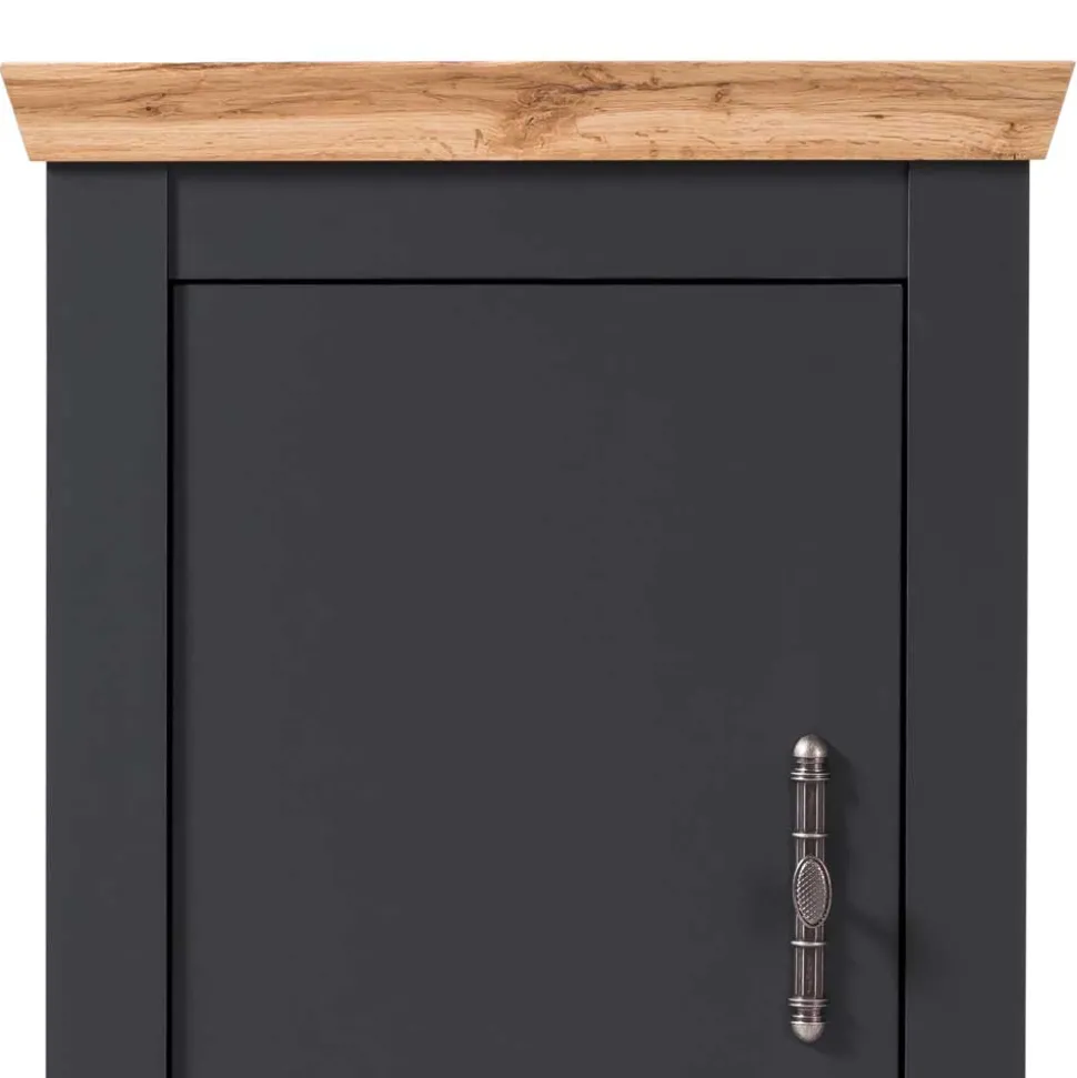 72x146x38 cm 1-türiger Landhausschrank modern - Lionel