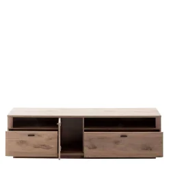 180x52x50 cm TV Element mit zwei Schubladen & Tür - Comrinaca