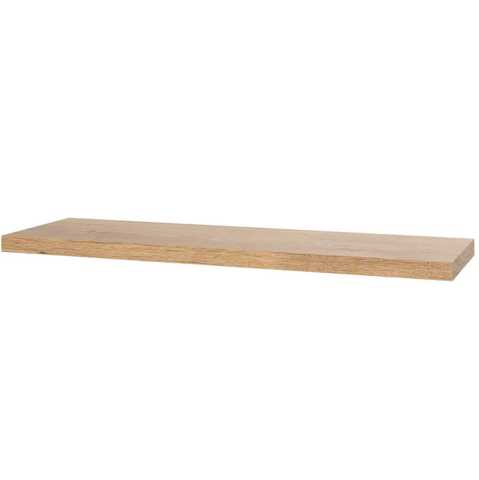 78x3x25 cm Wandboard in Plankeneiche Dekor - Uletria