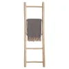 50x150x5 Deko Leiter aus Teak Massivholz - Pressin