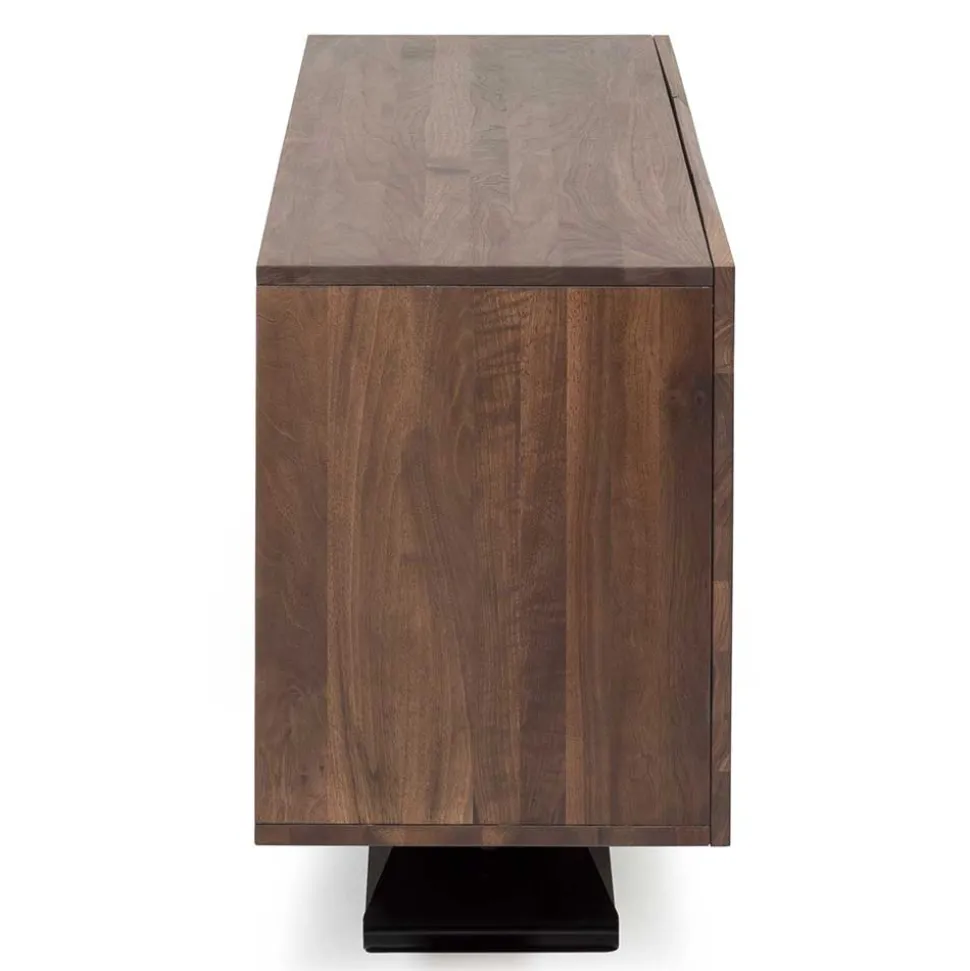 180x70x45 Design Kommode aus Nussbaum Holz - Dexter