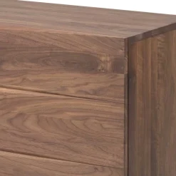 180x70x45 Design Kommode aus Nussbaum Holz - Dexter