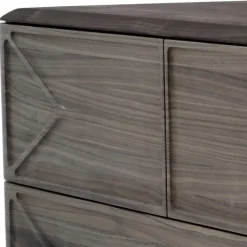 120x78x40 Design Kommode aus Nussbaum - Rivossa