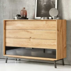 121x90x45 Design Kommode mit vier Schubladen - Fabiella