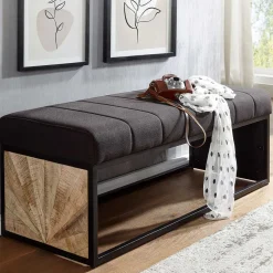 105x40x40 Design Polsterbank mit einem Sitzplatz - Rulette