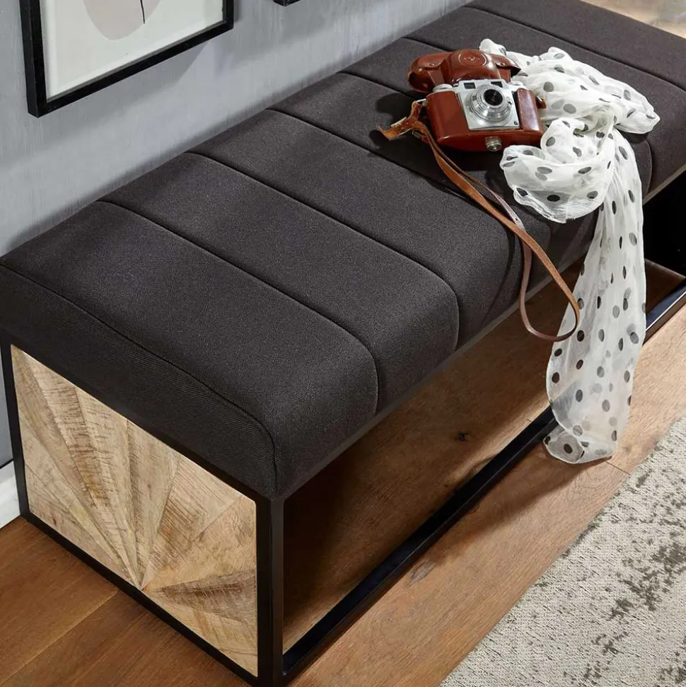 105x40x40 Design Polsterbank mit einem Sitzplatz - Rulette