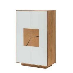 72x112x37 Design Schrank mit Glas Deckel - Mandrey