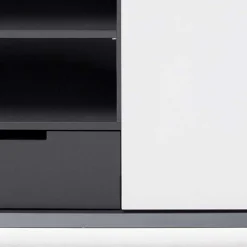 180x73x40 Design Sideboard in Grau & Weiß - Vadids