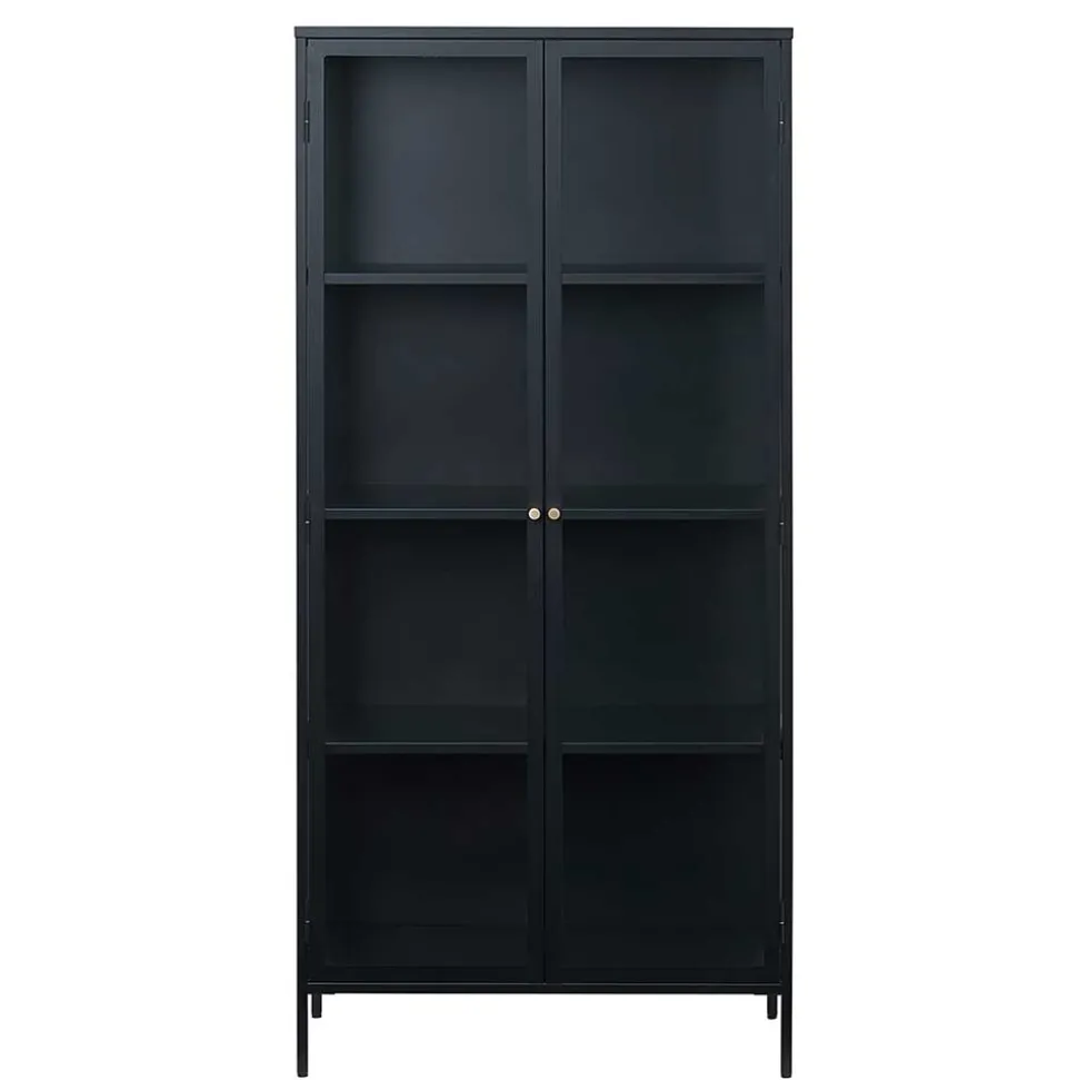 90x190x40 Doppeltür Vitrine aus Metall - Butoaie