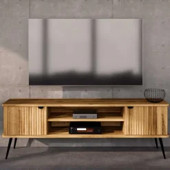 180x57x46 Fernseher Unterschrank aus Wildeiche - Casarius