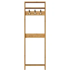 60x192x12 Garderobe für die Wandmontage aus Kiefer - Etvina