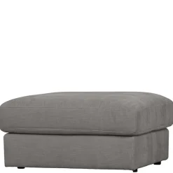 98x44x90 Gepolsterter Hocker in Grau - Luosa