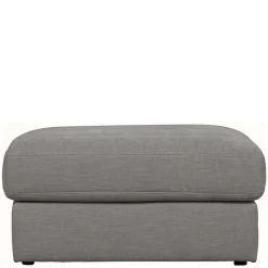 98x44x90 Gepolsterter Hocker in Grau - Luosa