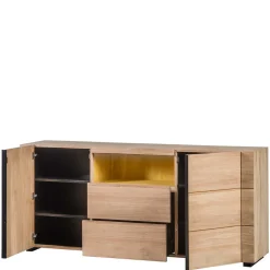 223x90x48 Großes Sideboard aus Teak - Nekella