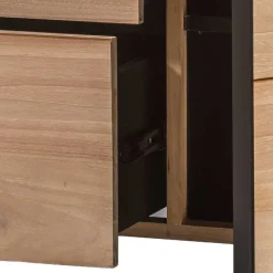 223x90x48 Großes Sideboard aus Teak - Nekella