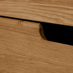 102x148x42 Highboard mit Glas Einsatz - 4-türig - Sennya