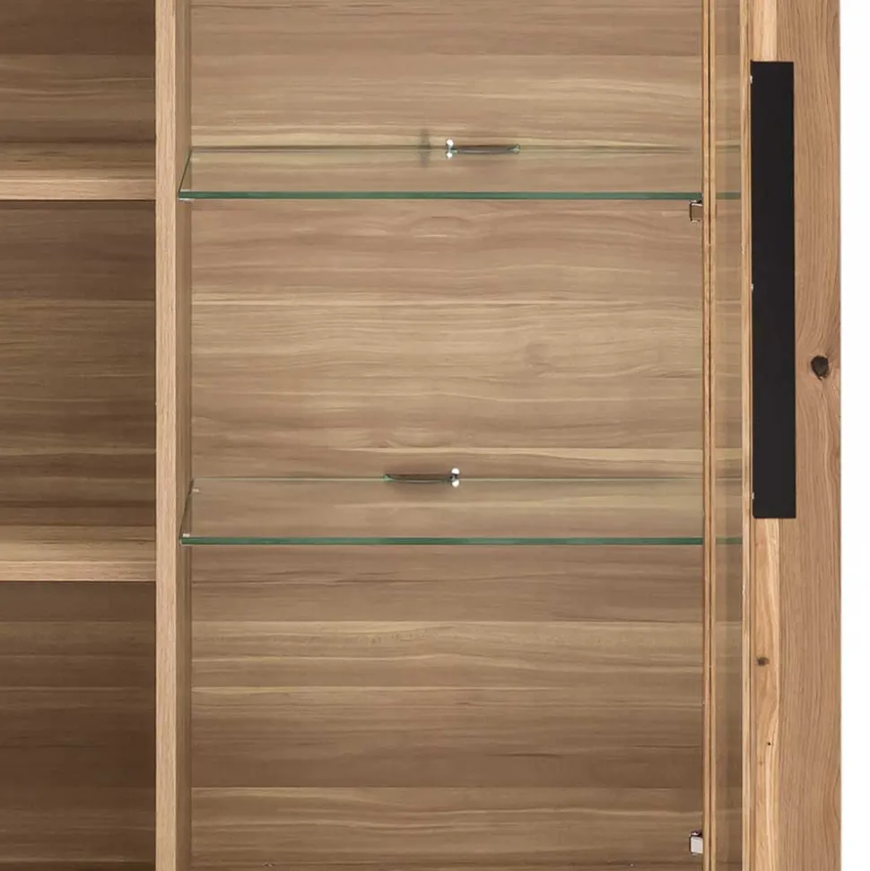 108x141x40 Highboard mit Glaseinsatz - Nelenia