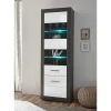 65x198x35 Hochglanz Vitrine mit 2 Türen - Istensa