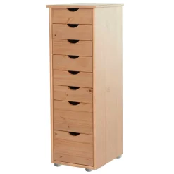 34x102x39 Hochkommode mit acht Schubladen - Uncosma