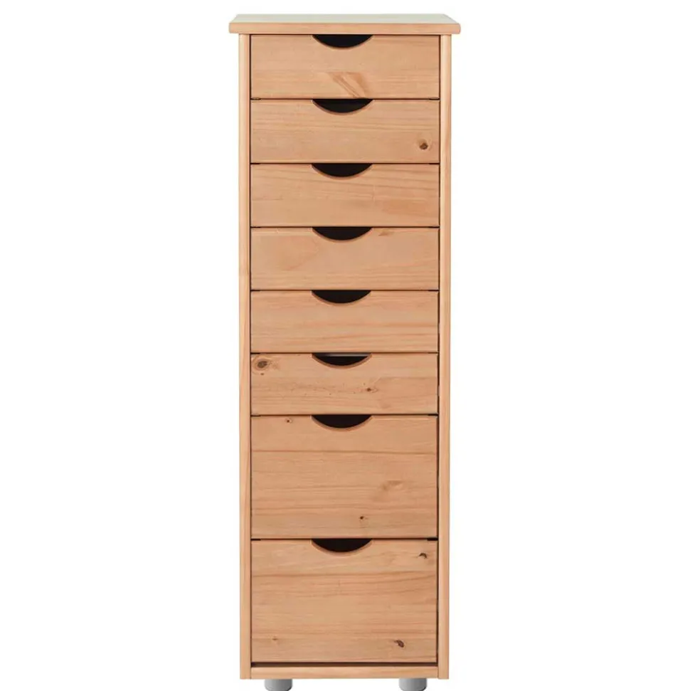 34x102x39 Hochkommode mit acht Schubladen - Uncosma