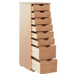 34x102x39 Hochkommode mit acht Schubladen - Uncosma