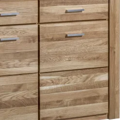158x140x40 Holz Highboard aus Wildeiche - Maila