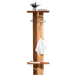 60x192x28 Holzgarderobe aus Wildeiche - Mandrey