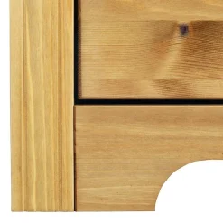 152x68x38 Holzkommode mit 3 breiten Schubladen - Imressa