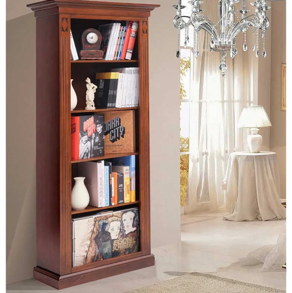 74x184x42 Klassisches Regal mit 5 Fächern - Sienna
