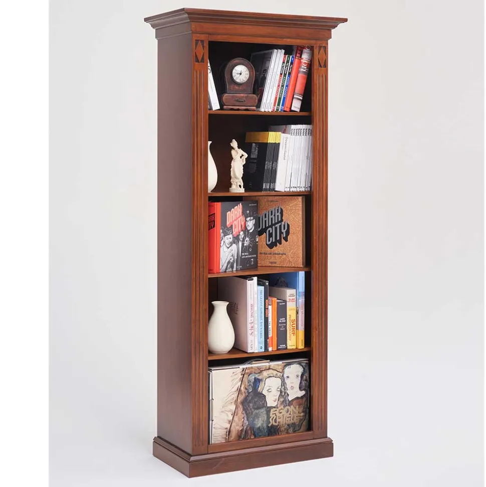 74x184x42 Klassisches Regal mit 5 Fächern - Sienna