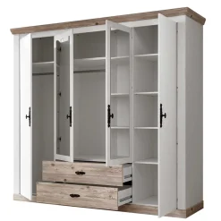215x201x60 Kleiderschrank Country Style - Nedita