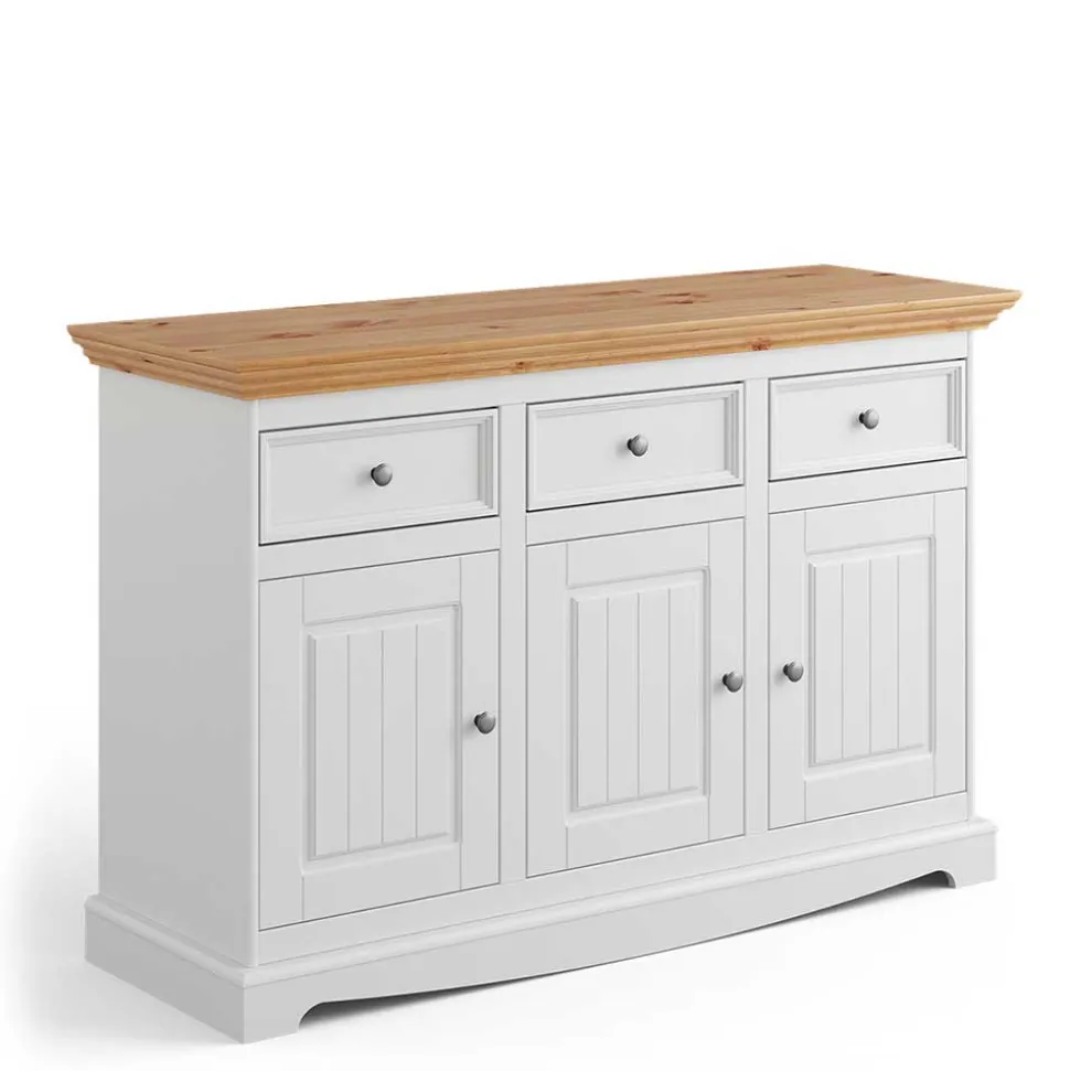 130x85x45 Kombi-Kommode im Modern Country Style - Vitablo