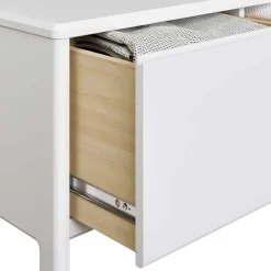 98x48x34 Kommode in Weiß aus Kiefer - Oranias